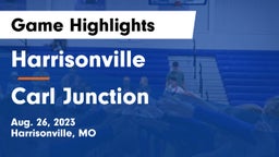 Harrisonville  vs Carl Junction  Game Highlights - Aug. 26, 2023