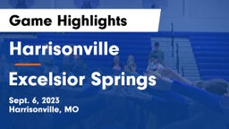 Harrisonville  vs Excelsior Springs  Game Highlights - Sept. 6, 2023