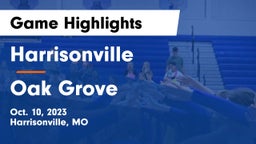 Harrisonville  vs Oak Grove  Game Highlights - Oct. 10, 2023