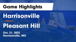 Harrisonville  vs Pleasant Hill  Game Highlights - Oct. 21, 2023