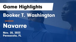 Booker T. Washington  vs Navarre  Game Highlights - Nov. 20, 2023