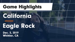 California  vs Eagle Rock  Game Highlights - Dec. 3, 2019