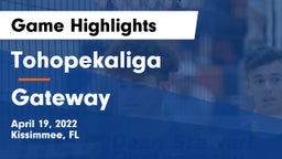 Tohopekaliga  vs Gateway  Game Highlights - April 19, 2022
