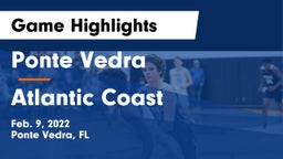 Ponte Vedra  vs Atlantic Coast   Game Highlights - Feb. 9, 2022