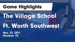 The Village School vs Ft. Worth Southwest Game Highlights - Nov. 22, 2021