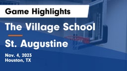 The Village School vs St. Augustine   Game Highlights - Nov. 4, 2023