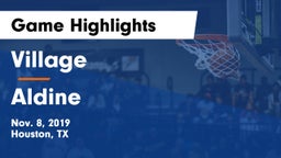 Village  vs Aldine  Game Highlights - Nov. 8, 2019