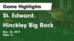 St. Edward  vs Hinckley Big Rock Game Highlights - Nov. 25, 2019