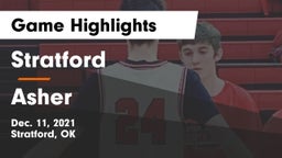 Stratford  vs Asher Game Highlights - Dec. 11, 2021