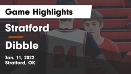 Stratford  vs Dibble Game Highlights - Jan. 11, 2022