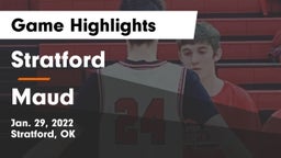 Stratford  vs Maud Game Highlights - Jan. 29, 2022