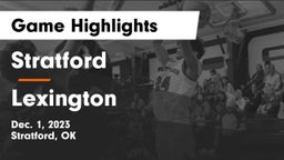 Stratford  vs Lexington  Game Highlights - Dec. 1, 2023