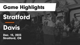 Stratford  vs Davis  Game Highlights - Dec. 15, 2023