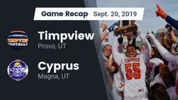 Recap: Timpview  vs. Cyprus  2019