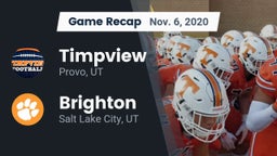 Recap: Timpview  vs. Brighton  2020