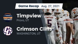 Recap: Timpview  vs. Crimson Cliffs  2021