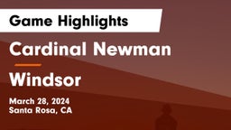 Cardinal Newman  vs Windsor  Game Highlights - March 28, 2024
