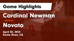 Cardinal Newman  vs Novato  Game Highlights - April 30, 2024