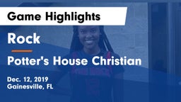 Rock  vs Potter's House Christian Game Highlights - Dec. 12, 2019