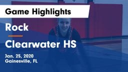 Rock  vs Clearwater HS Game Highlights - Jan. 25, 2020
