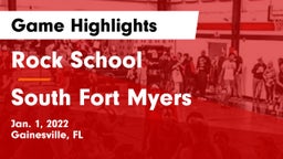 Rock School vs South Fort Myers  Game Highlights - Jan. 1, 2022