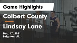 Colbert County  vs Lindsay Lane Game Highlights - Dec. 17, 2021