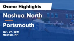 Nashua North  vs Portsmouth  Game Highlights - Oct. 29, 2021