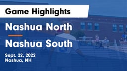 Nashua North  vs Nashua  South Game Highlights - Sept. 22, 2022