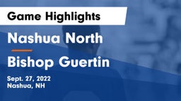 Nashua North  vs Bishop Guertin Game Highlights - Sept. 27, 2022