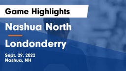 Nashua North  vs Londonderry  Game Highlights - Sept. 29, 2022