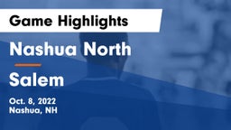 Nashua North  vs Salem  Game Highlights - Oct. 8, 2022