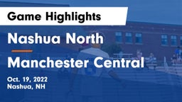 Nashua North  vs Manchester Central  Game Highlights - Oct. 19, 2022