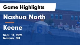 Nashua North  vs Keene  Game Highlights - Sept. 14, 2023