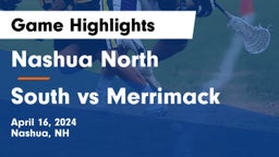 Nashua North  vs South vs Merrimack Game Highlights - April 16, 2024