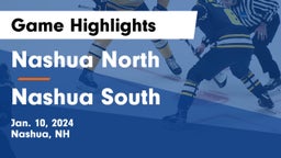 Nashua North  vs Nashua  South Game Highlights - Jan. 10, 2024
