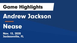Andrew Jackson  vs Nease  Game Highlights - Nov. 13, 2020