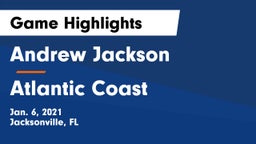 Andrew Jackson  vs Atlantic Coast   Game Highlights - Jan. 6, 2021