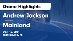 Andrew Jackson  vs Mainland Game Highlights - Dec. 10, 2021