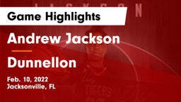 Andrew Jackson  vs Dunnellon  Game Highlights - Feb. 10, 2022