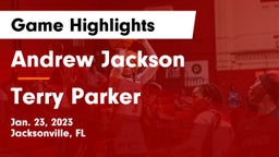 Andrew Jackson  vs Terry Parker Game Highlights - Jan. 23, 2023