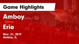 Amboy  vs Erie  Game Highlights - Nov. 21, 2019