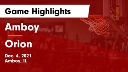 Amboy  vs Orion  Game Highlights - Dec. 4, 2021