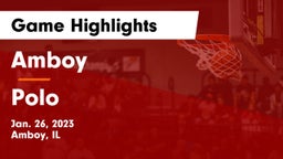 Amboy  vs Polo  Game Highlights - Jan. 26, 2023