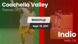 Matchup: Coachella Valley vs. Indio  2017