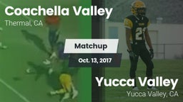 Matchup: Coachella Valley vs. Yucca Valley  2017