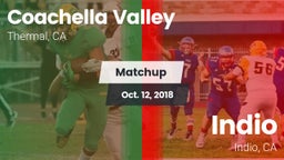 Matchup: Coachella Valley vs. Indio  2018
