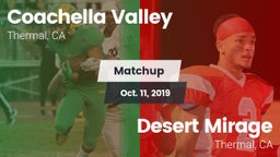 Matchup: Coachella Valley vs. Desert Mirage  2019