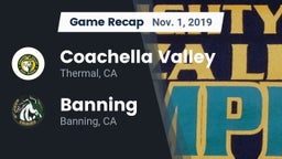 Recap: Coachella Valley  vs. Banning  2019