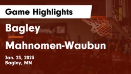 Bagley  vs Mahnomen-Waubun  Game Highlights - Jan. 23, 2023