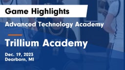 Advanced Technology Academy  vs Trillium Academy Game Highlights - Dec. 19, 2023